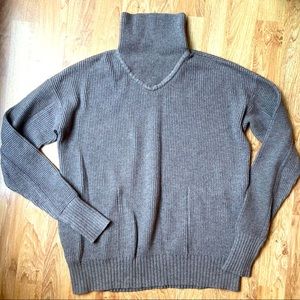 Lululemon Cozy Calling Gray Sweater Medium 8